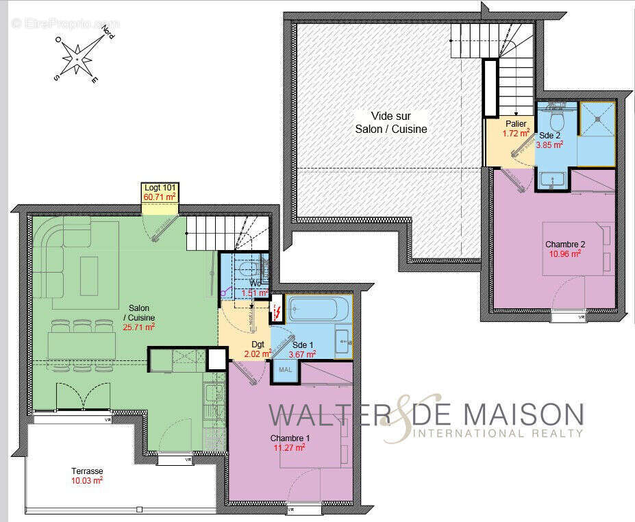 Appartement à LANTON