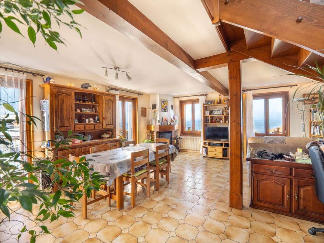 Salon -  T3 Duplex - Maison à NEUVECELLE