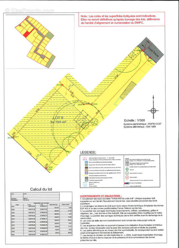 Terrain à NOTRE-DAME-DE-MONTS