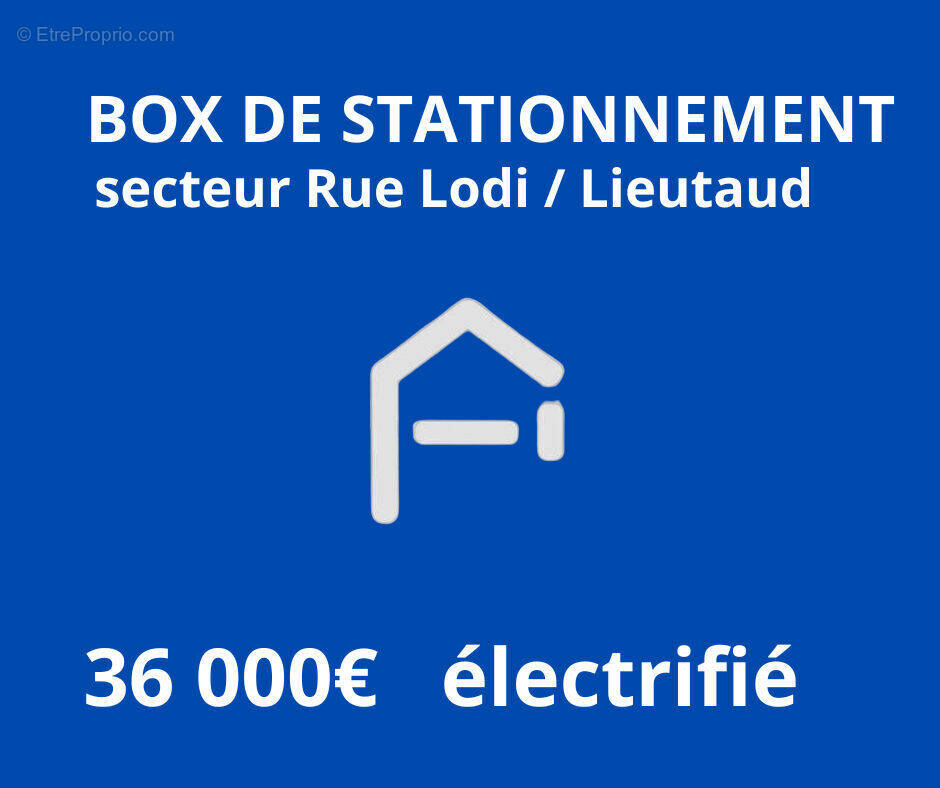 Parking à MARSEILLE-6E