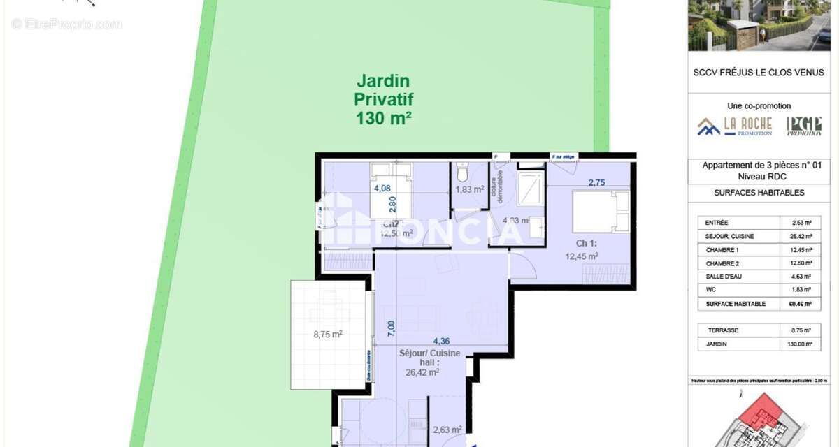 Appartement à FREJUS