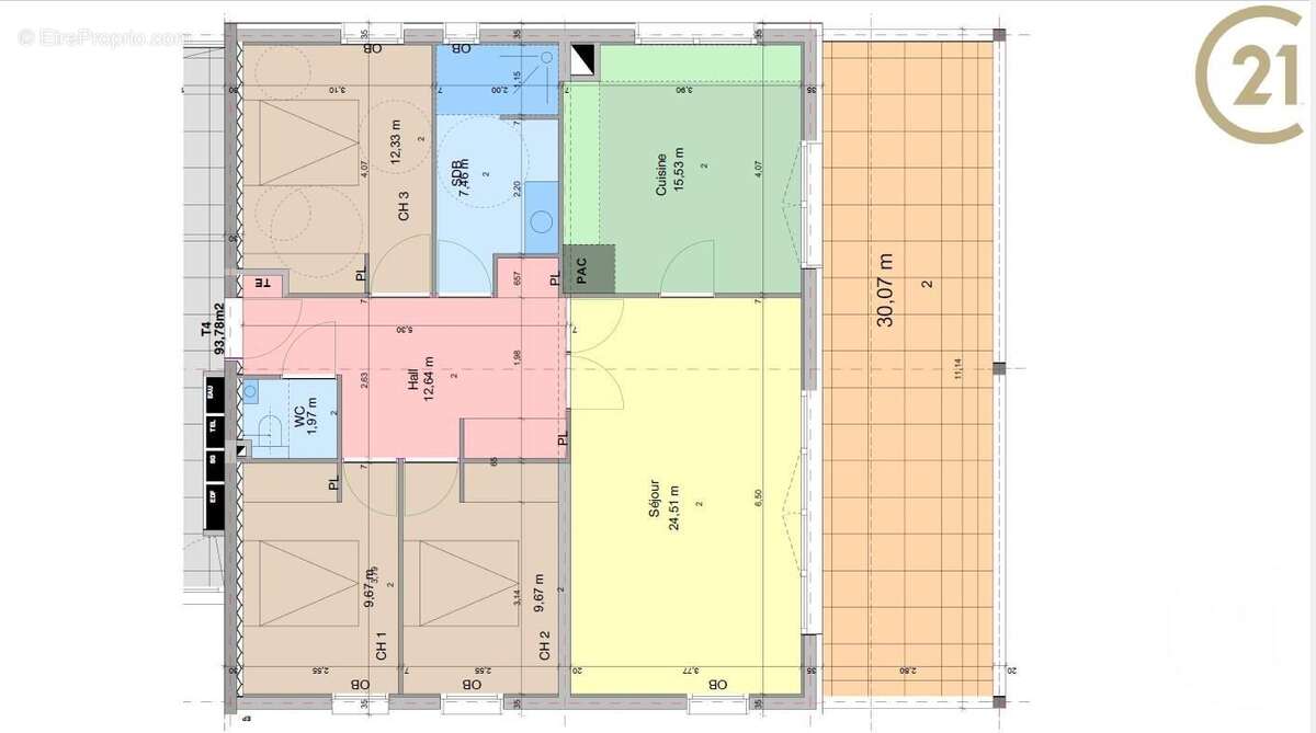 Appartement à DOUVAINE