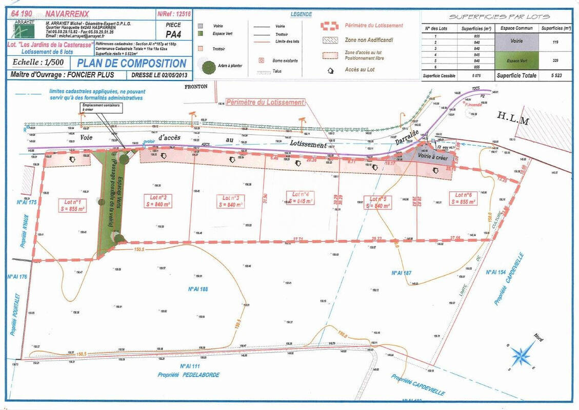 Terrain à NAVARRENX