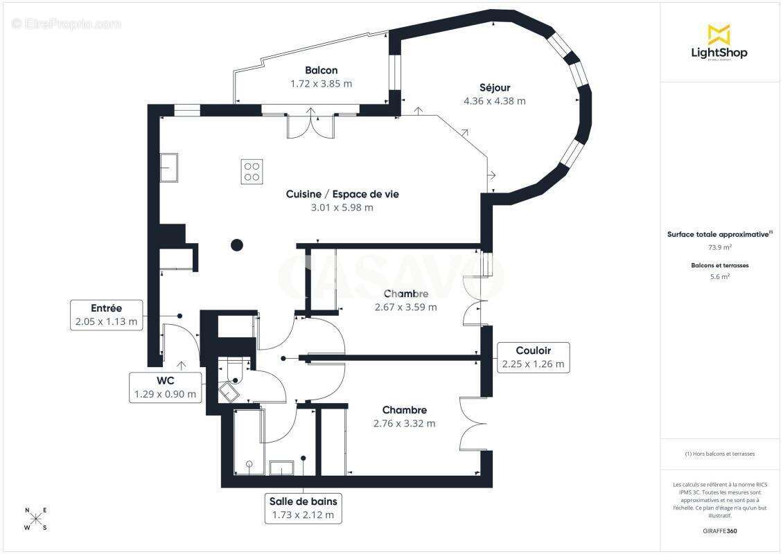Appartement à LE PLESSIS-ROBINSON