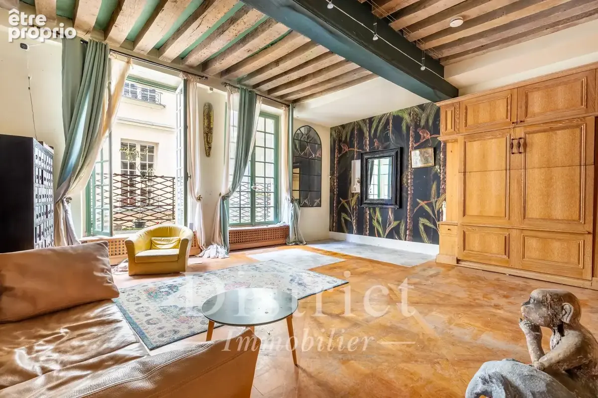 Exclusivité - Ile Saint Louis. Appartement de charme de 42 m² - photo 2