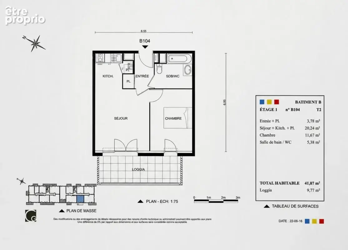 Appartement 2 pièces de 41 m² à Tournefeuille - photo 4