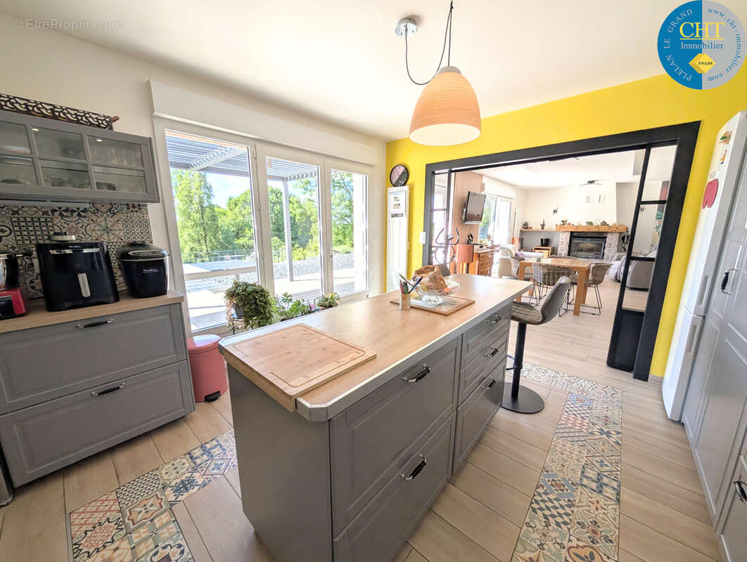 Exclusivité : magnifique maison et son étang privatif   paimpont (35380) avec cht immobilier - photo 3