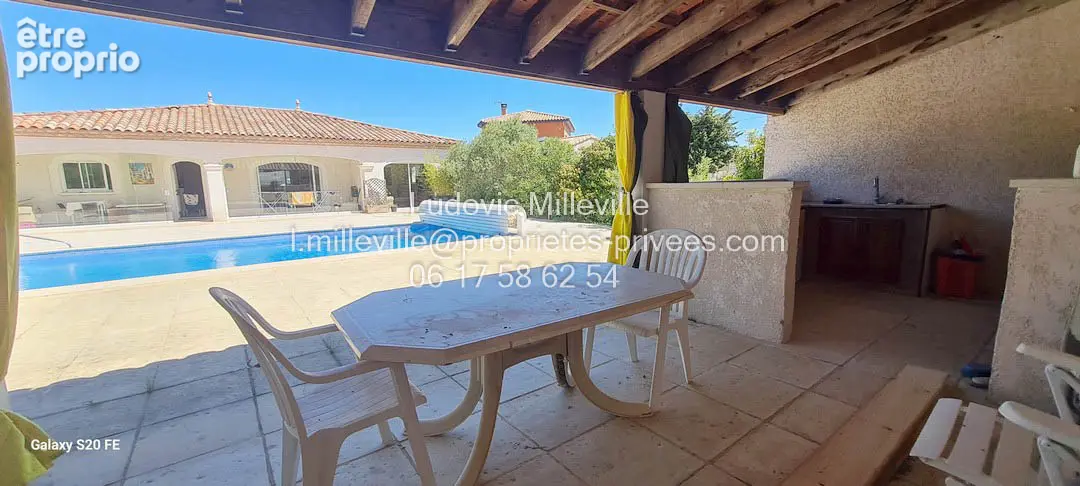 Villa de 120m²+veranda de 15m², grand garage 73m², piscine/pool à house sur 1033 m² de terrain - photo 15