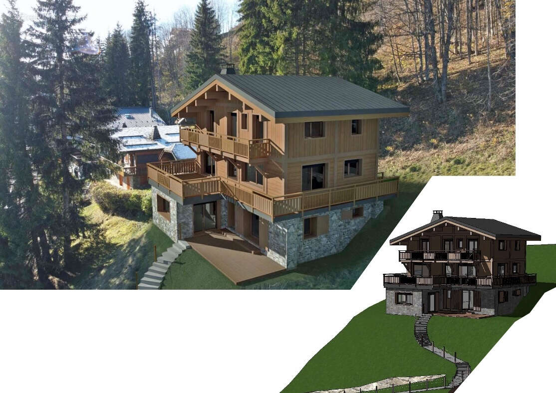Chalet de 150 m2   Opportunité de rénovation   Les Gets - photo 2