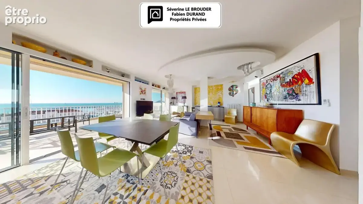 Penthouse 3 pièces 78 m²  - 86 m² de terrasses - Vue mer & Palais des Festivals - photo 5