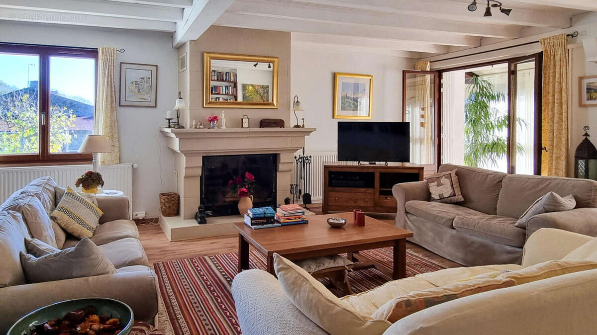 salon - Maison à LERAN