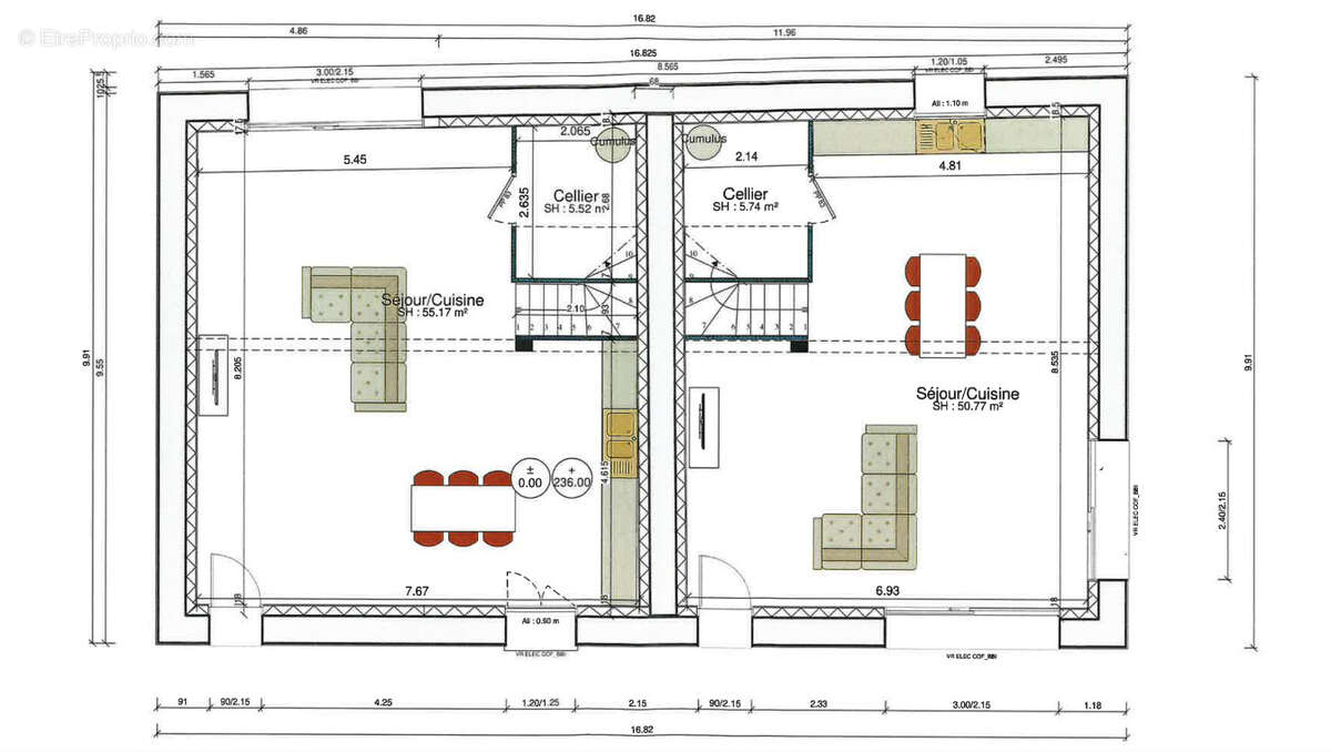 Maison à SAINT-CHEF