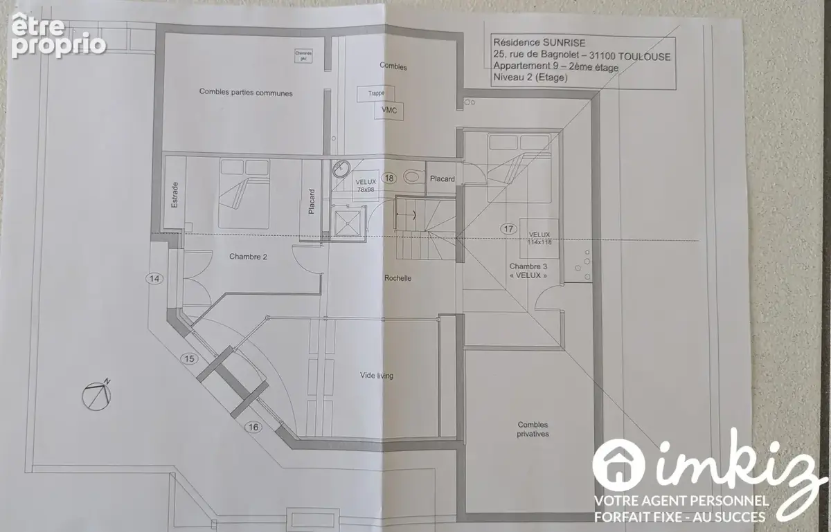 dernier étage possibilité 2 logments indépenants - photo 14
