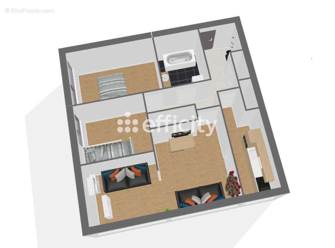 Appartement à PARIS-13E