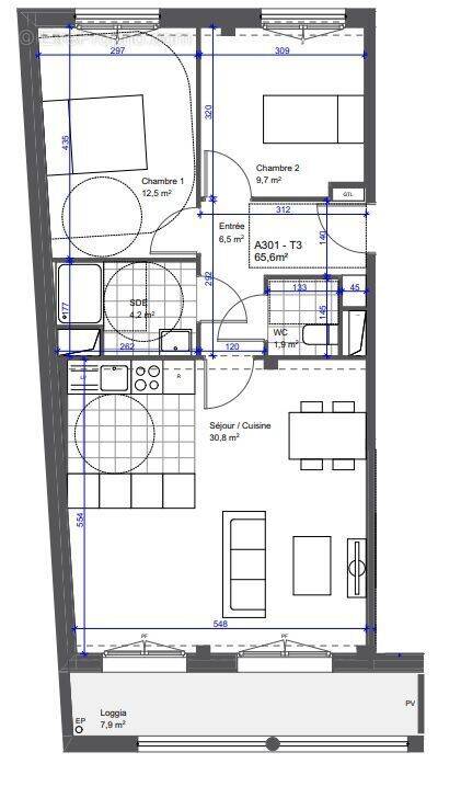 Appartement à PANTIN