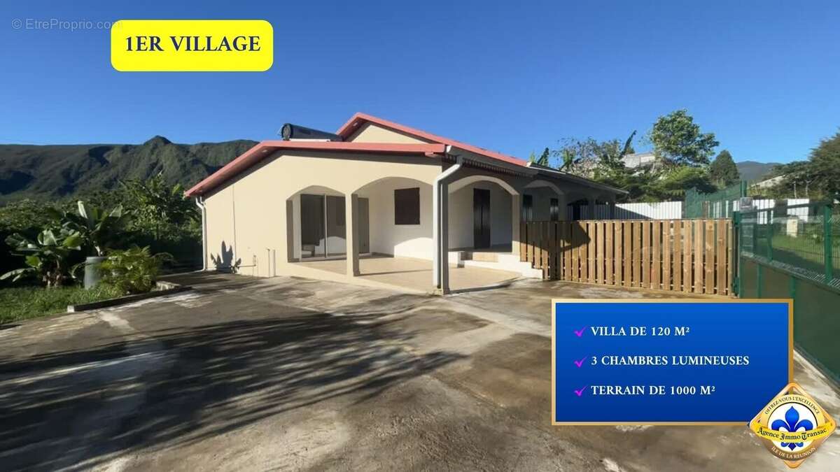 Maison à LA PLAINE-DES-PALMISTES