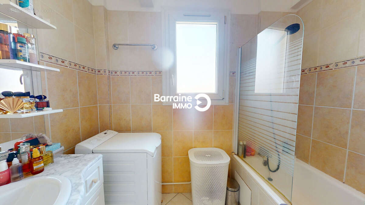 Exclusivite a vendre brest le guelmeur appartement t2 53.33m²  dernier etage  ascenseur  parking prive - photo 7