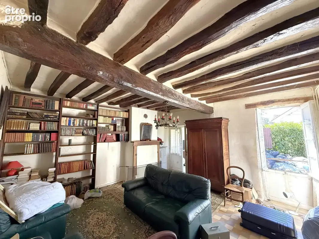 maison sur la commune de Guerchy entre Auxerre et Joigny de 85 m2 habitable avec dépendance et grenier aménage - photo 3