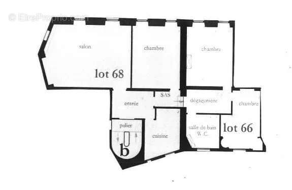 Exclusivité / Place Clichy. 4 pièces de 112m². 3 chambres. - photo 8