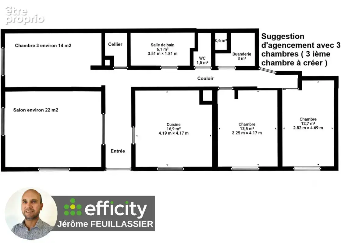 Appartement - photo 13
