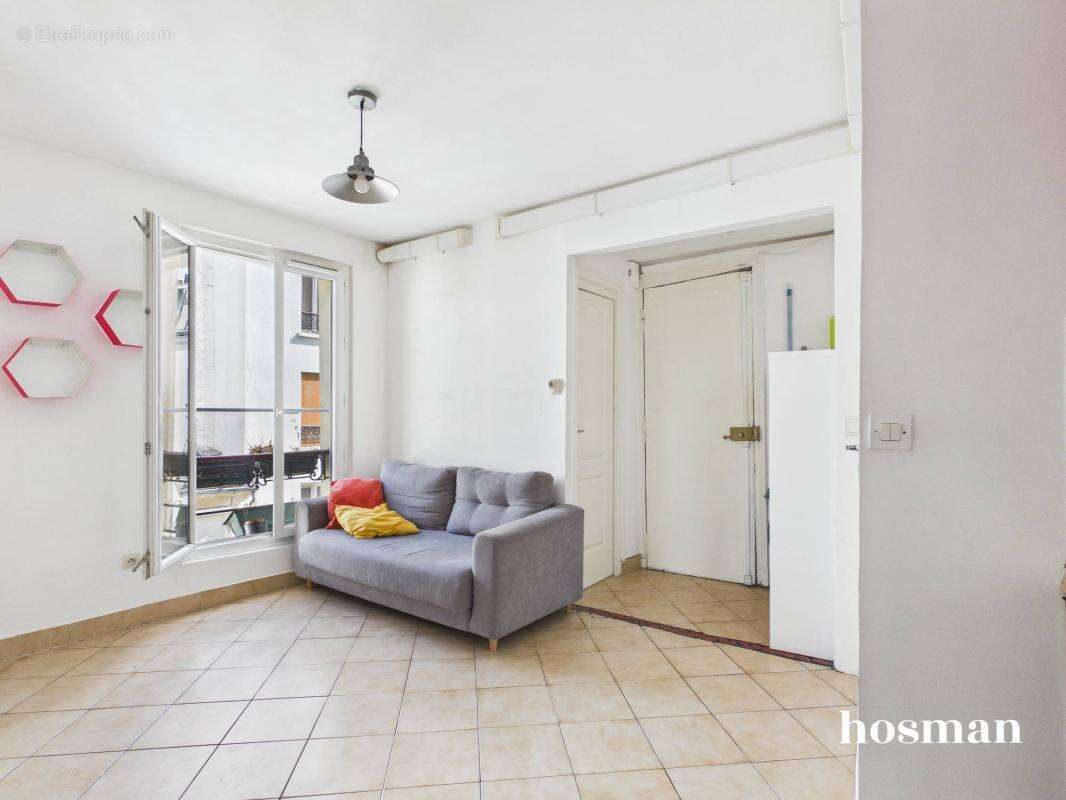 Appartement 3 pièces - 35m² traversant - Rue D'Oran, Paris 18ème - photo 2