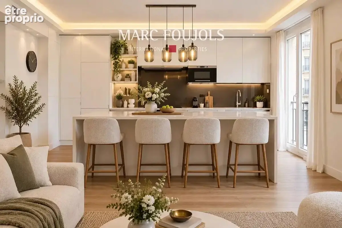 Paris XVI MUETTE-OCDE appartement 66 m² avec 2 chambres - photo 3