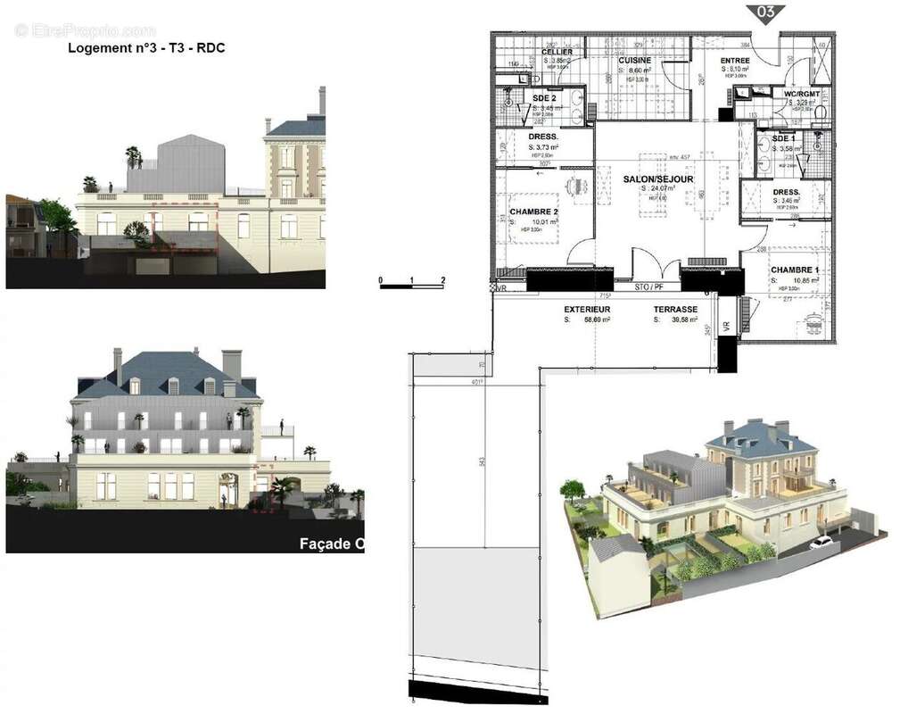 Appartement à MONT-DE-MARSAN