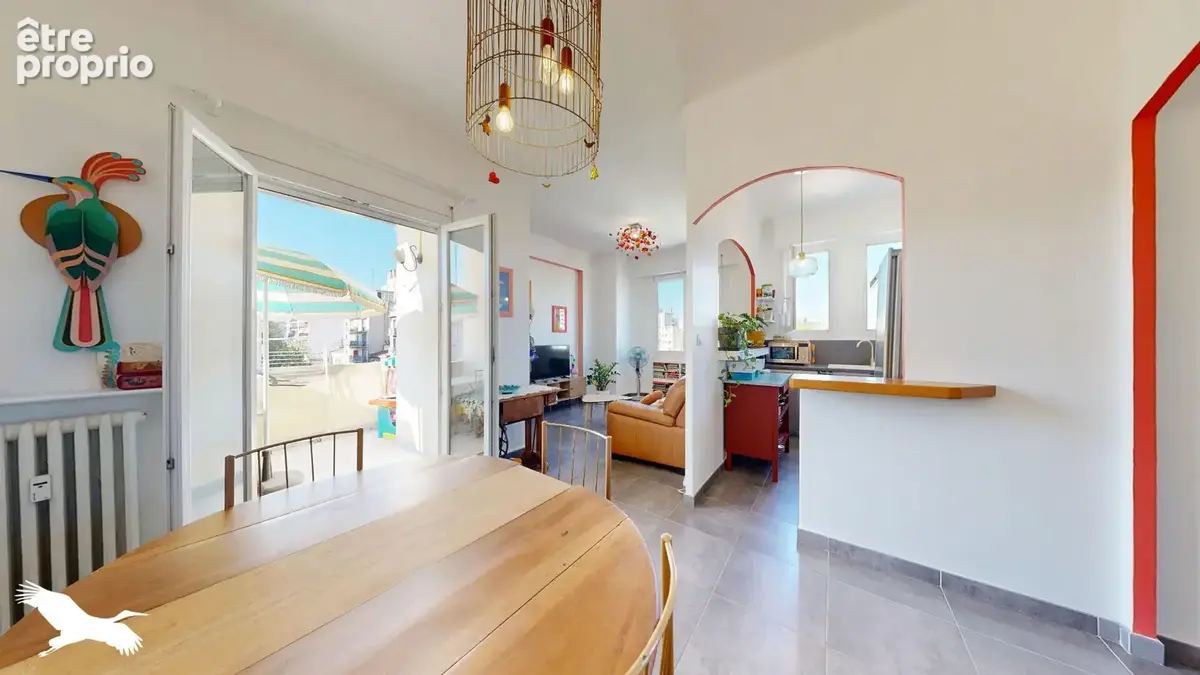 Achat appartement T3 50 m² Marseille Saint Pierre / Saint-Jean-du-Désert ? Vue dégagée, lumineux - photo 3