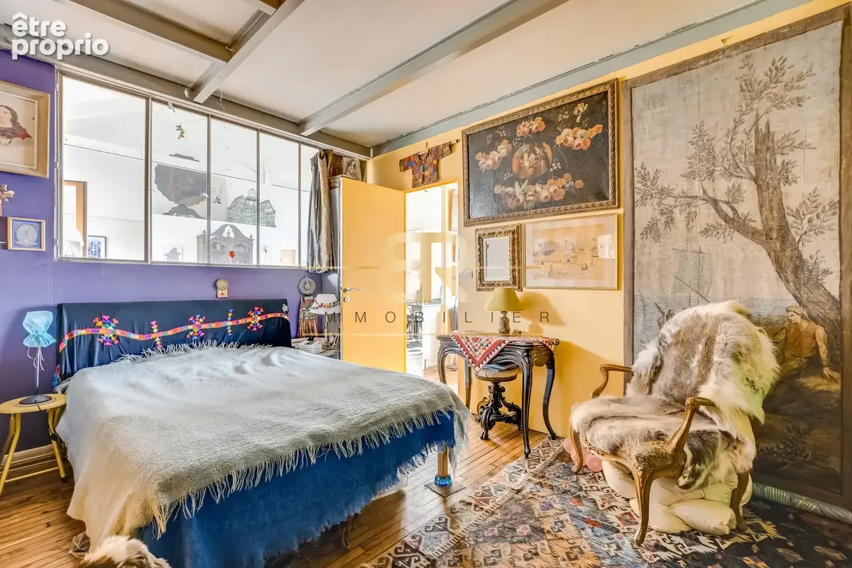 Maison/loft sur trois niveaux (170m2), calme, lumineuse, dans un cadre verdoyant - photo 9