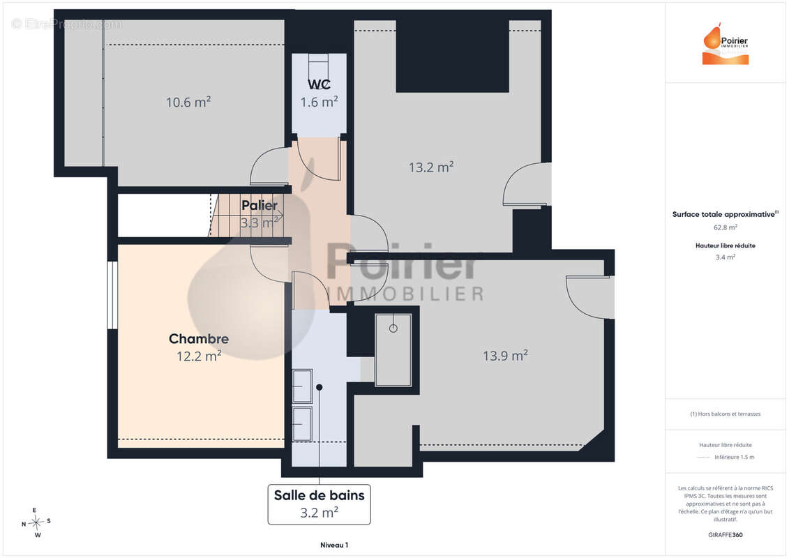 Maison contemporaine 6 pièces de 140 m2 avec piscine - photo 13