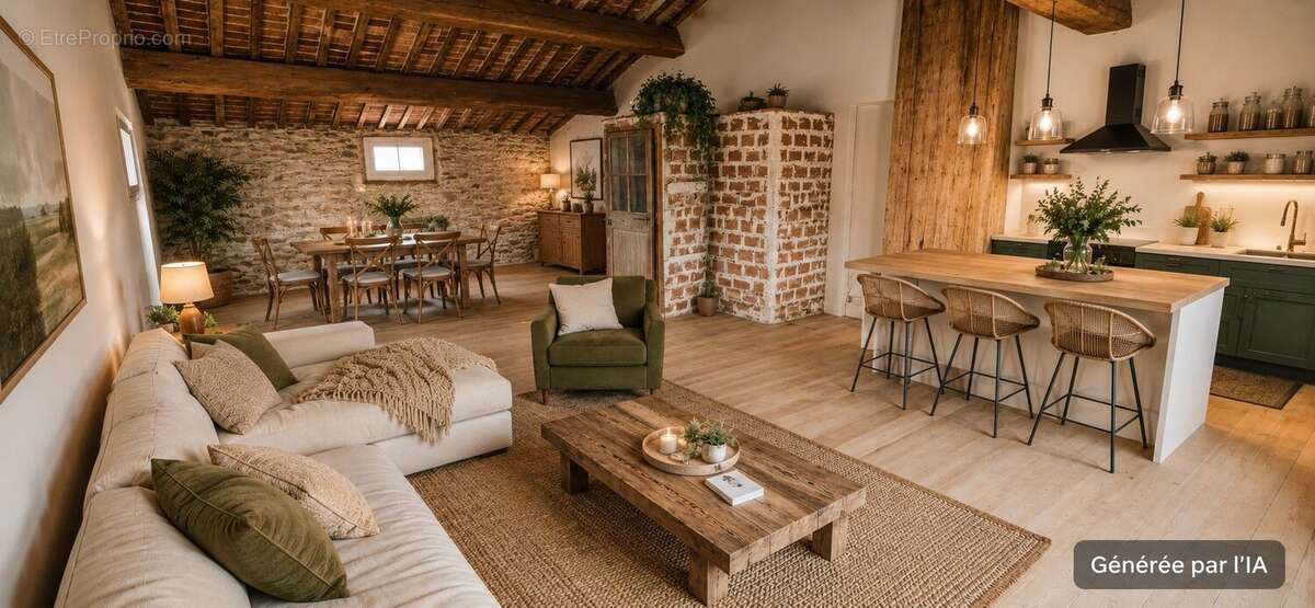 Maison de village+grange - photo 11