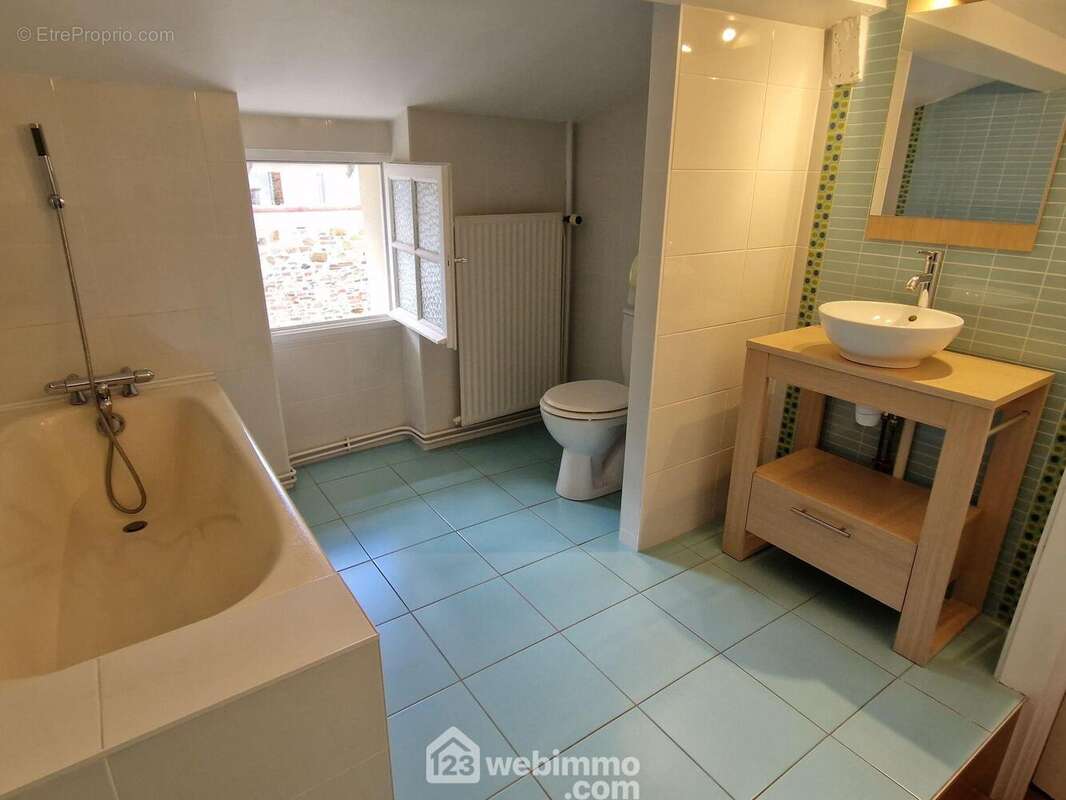 Une des 2 pièces d'eau - Appartement à LA ROCHE-SUR-YON