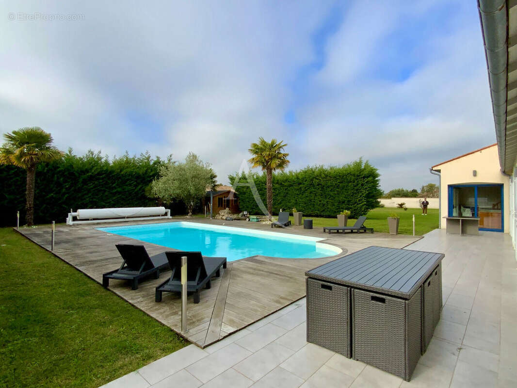 Maison Saint-savinien 9 pièce(s) piscine et local professionnel - photo 2