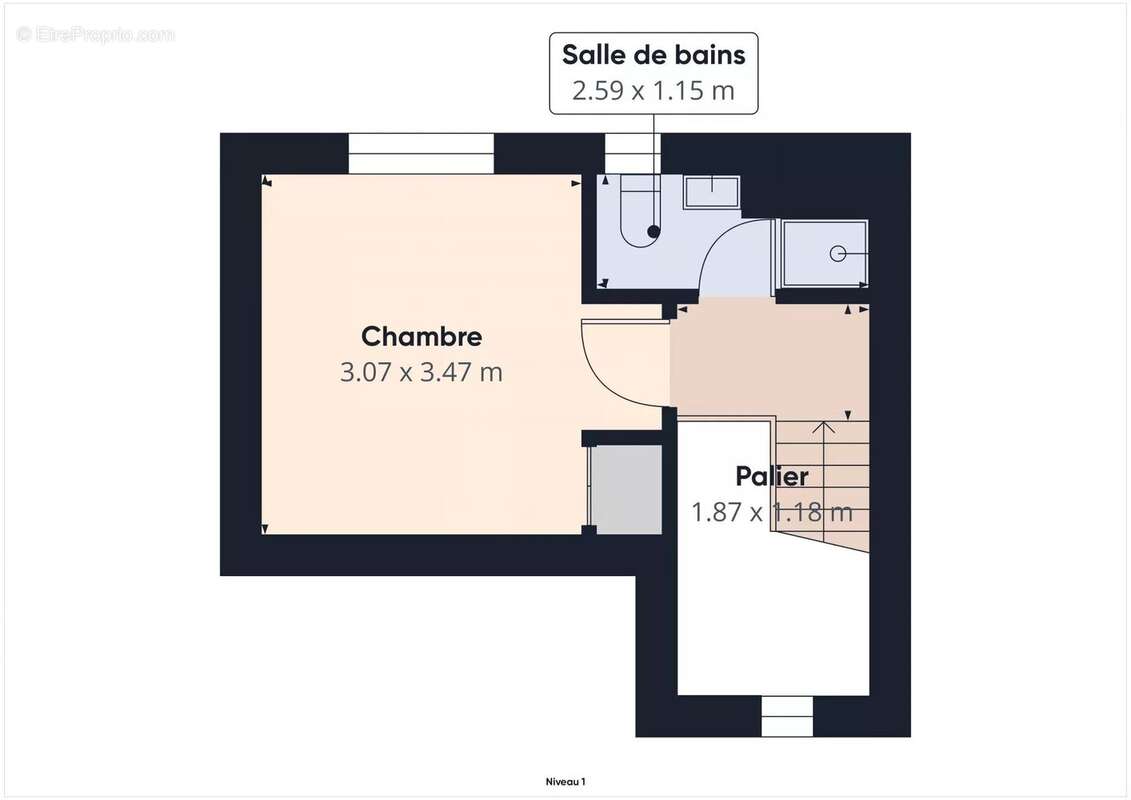 Maison VUE MER - 120m² sur Terrain 1.512 m² - route du Mont Chauve - FALICON - photo 23