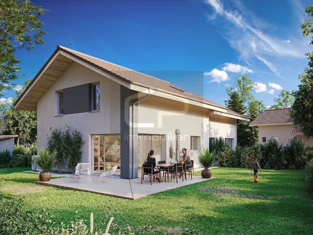 Maison neuve à vendre à Allonzier-la-Caille (74350)  4 pièces  100 m²  Frais de notaire offerts - photo 2