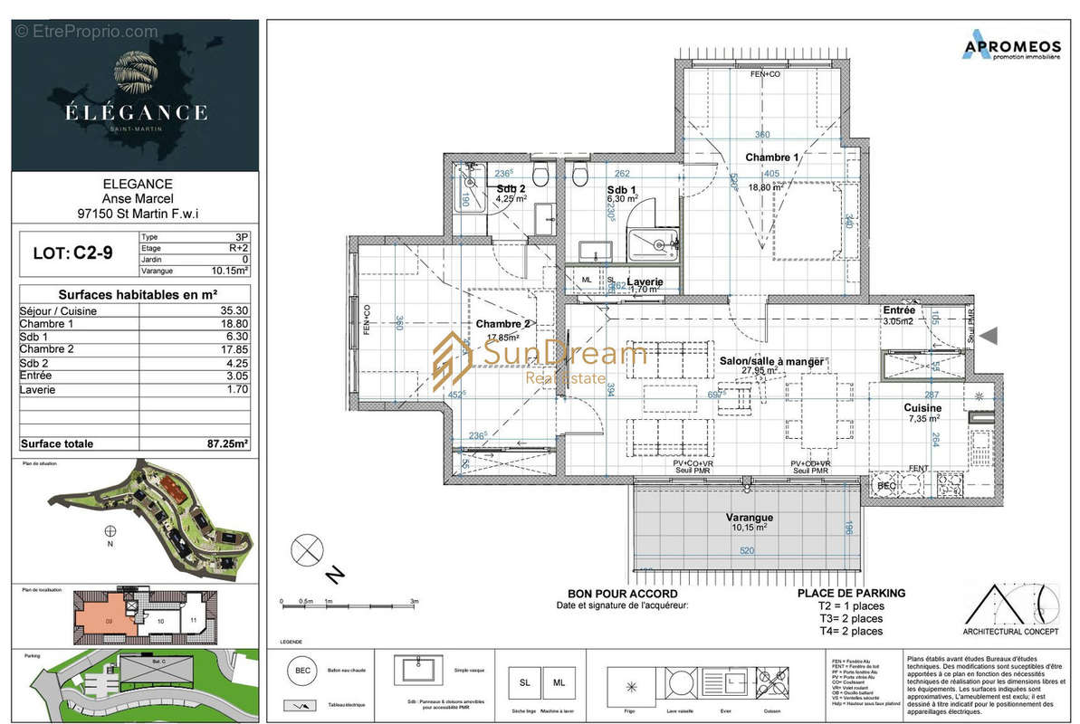 Appartement à SAINT-MARTIN