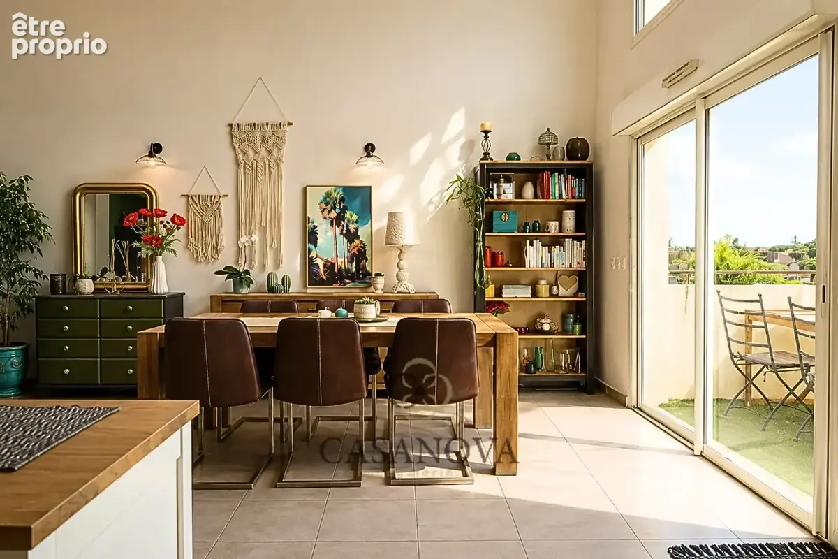 Exclusivité -rare coeur port-marianne - duplex t5 toit-terrasse - belles prestations - lumineux - calme - photo 6