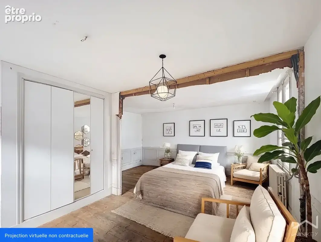 T3 Appartement 60 m2 centre ville de RENNES - photo 3