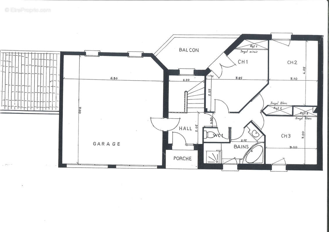 Maison à FRANCHEVILLE