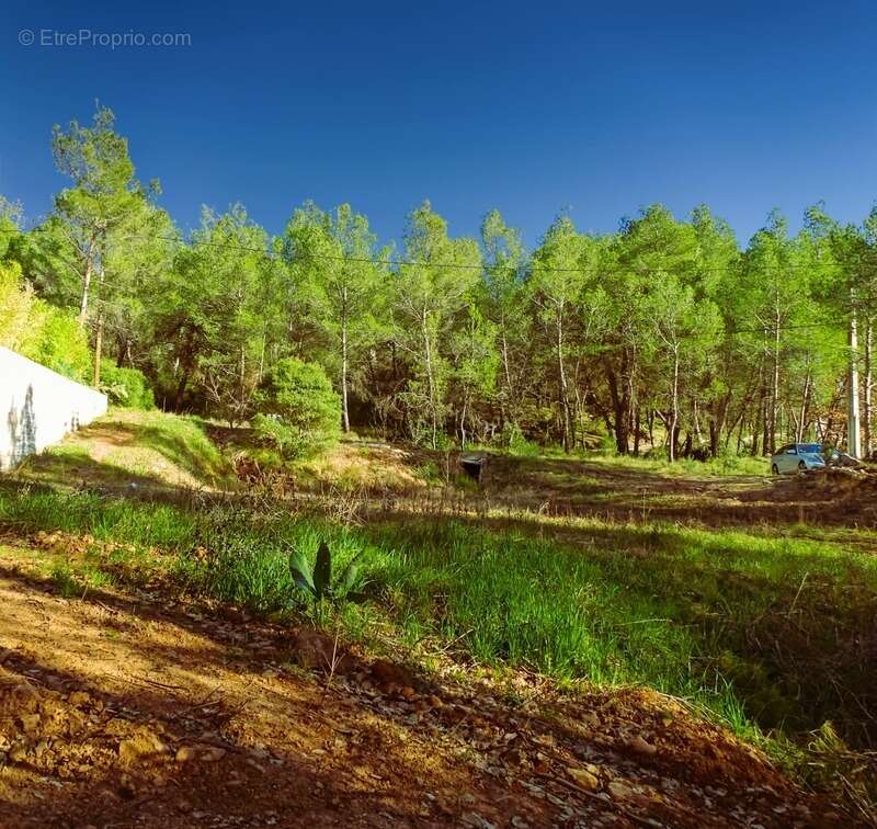 Terrain à POURRIERES