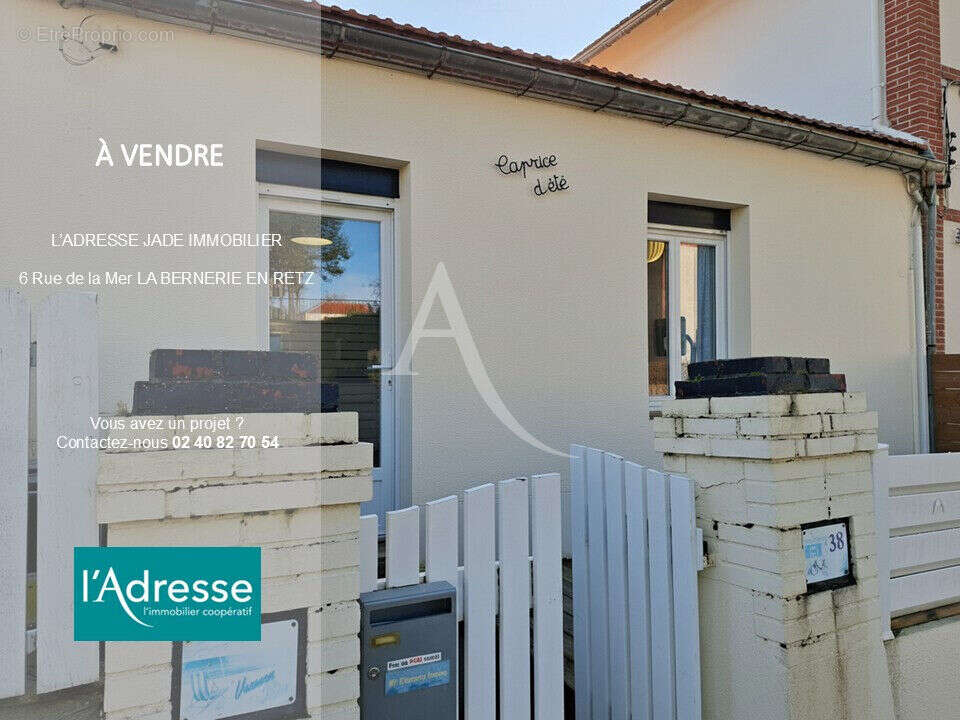 Maison à LA BERNERIE-EN-RETZ