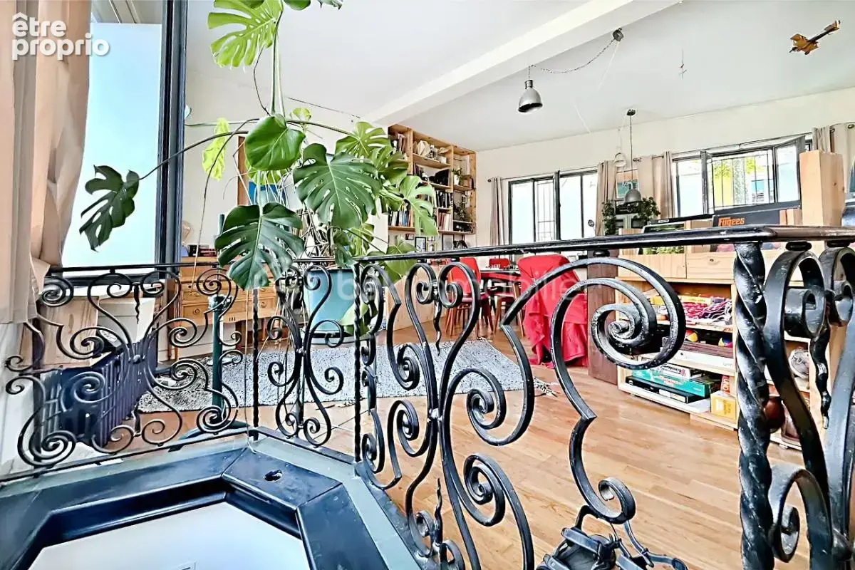 Mouzaïa – loft de caractère – 82 m² carrez – volumes rares – sous-sol aménagé de 28 m² - photo 15