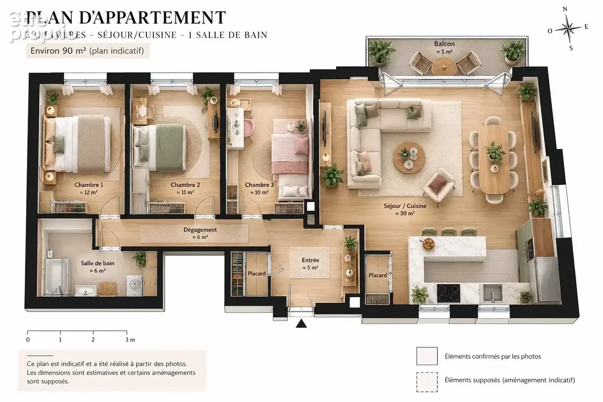 Photo Appartement à Montreuil au prix de 585 000€