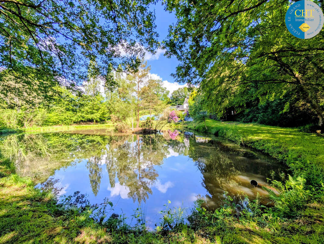 Exclusivité : magnifique maison et son étang privatif   paimpont (35380) avec cht immobilier - photo 45