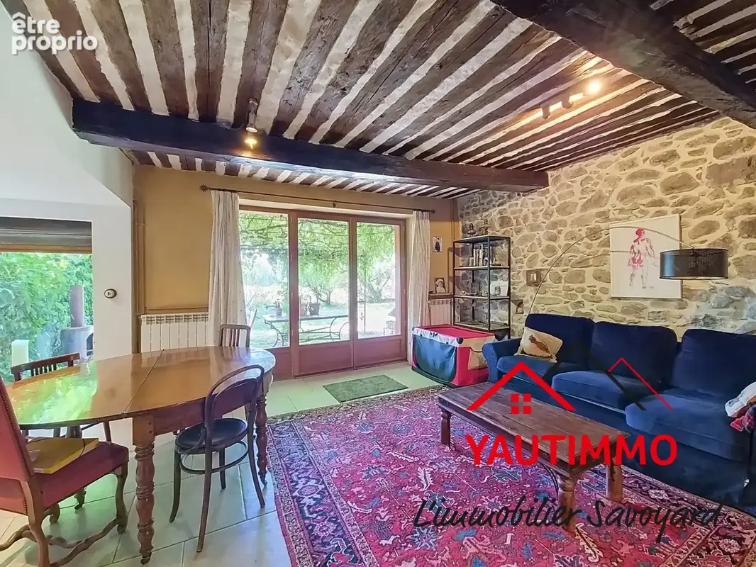 Maison de caractère en pierre   170 m2   Terrain 600 m2   Fillinges location d'une partie possible. - photo 5