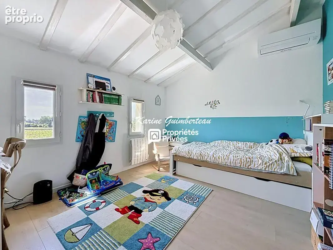 5 min Libourne : Fronsac : Maison familiale climatisée avec piscine et vues - photo 11