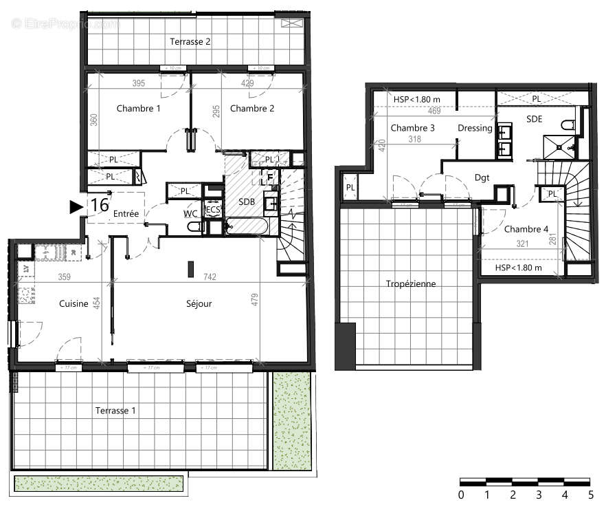 Appartement à TOULOUSE