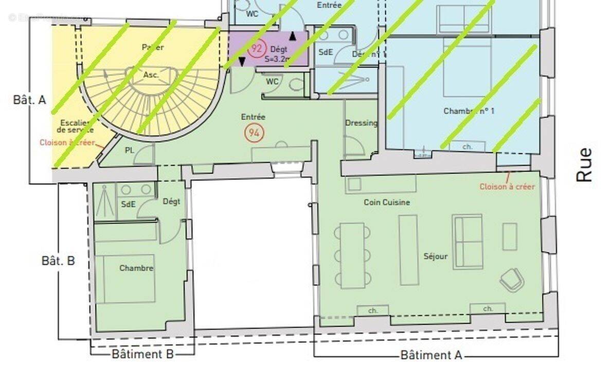 Appartement à PARIS-9E