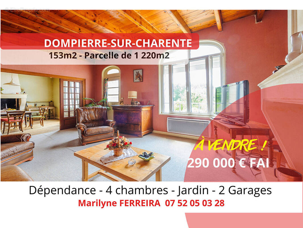 Maison à DOMPIERRE-SUR-CHARENTE