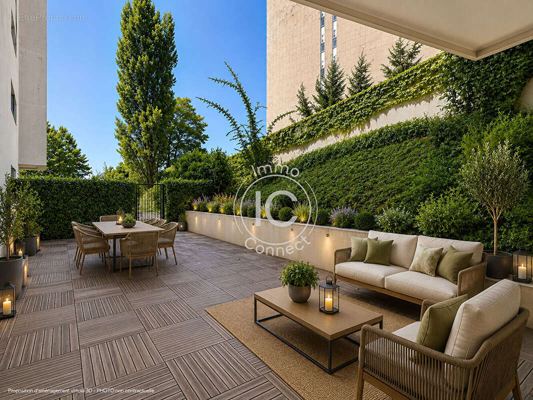 T3 de 69 m2 avec Jardin et 2 terrasses - Résidence standing - photo 8